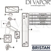 Bristan Vantage Basin Mixer Tap without Waste Spares